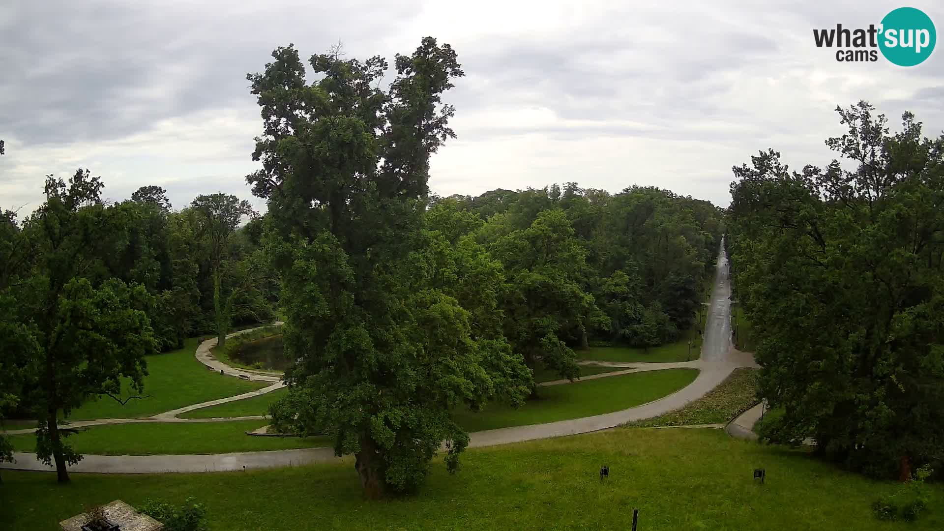 Webcam parko Maksimir – Zagabria