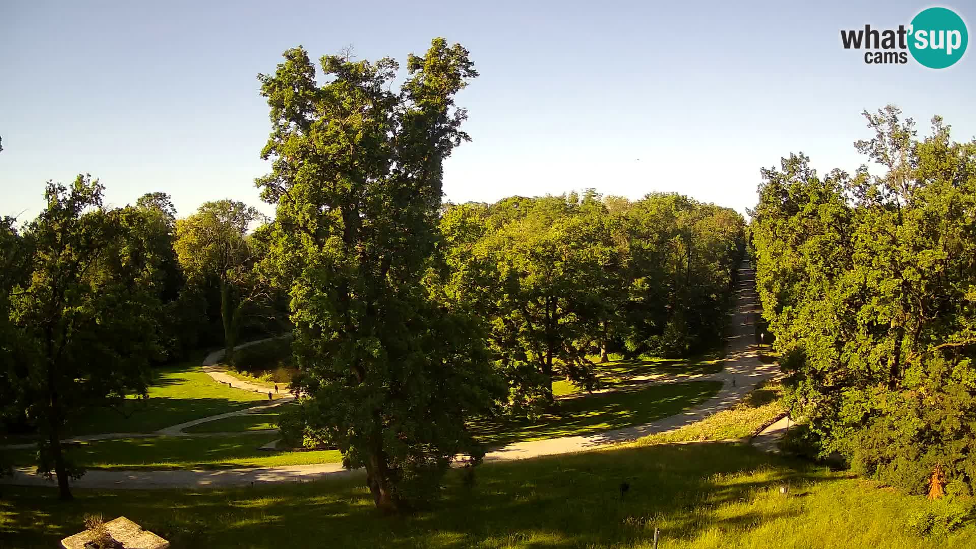 Spletna kamera park Maksimir – Zagreb