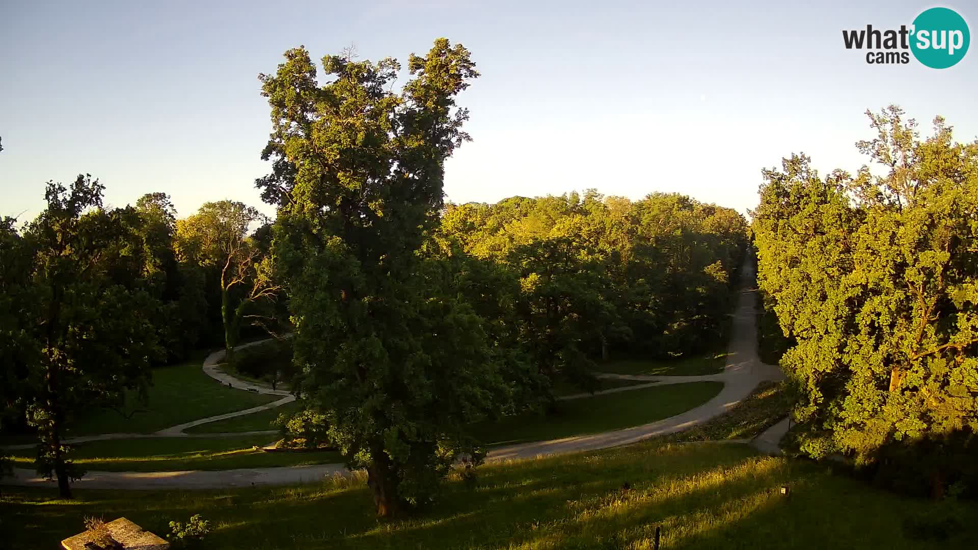 Webcam parko Maksimir – Zagabria