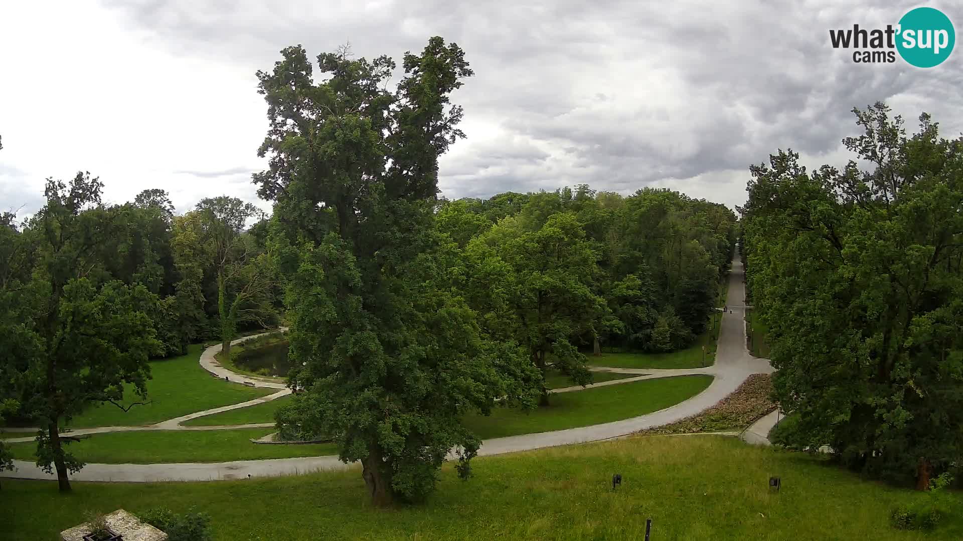Webcam parko Maksimir – Zagabria