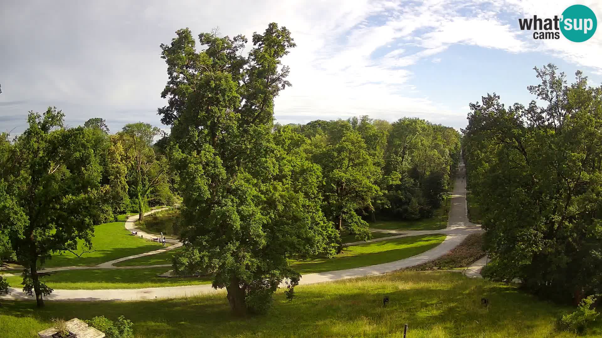 Webcam parko Maksimir – Zagabria