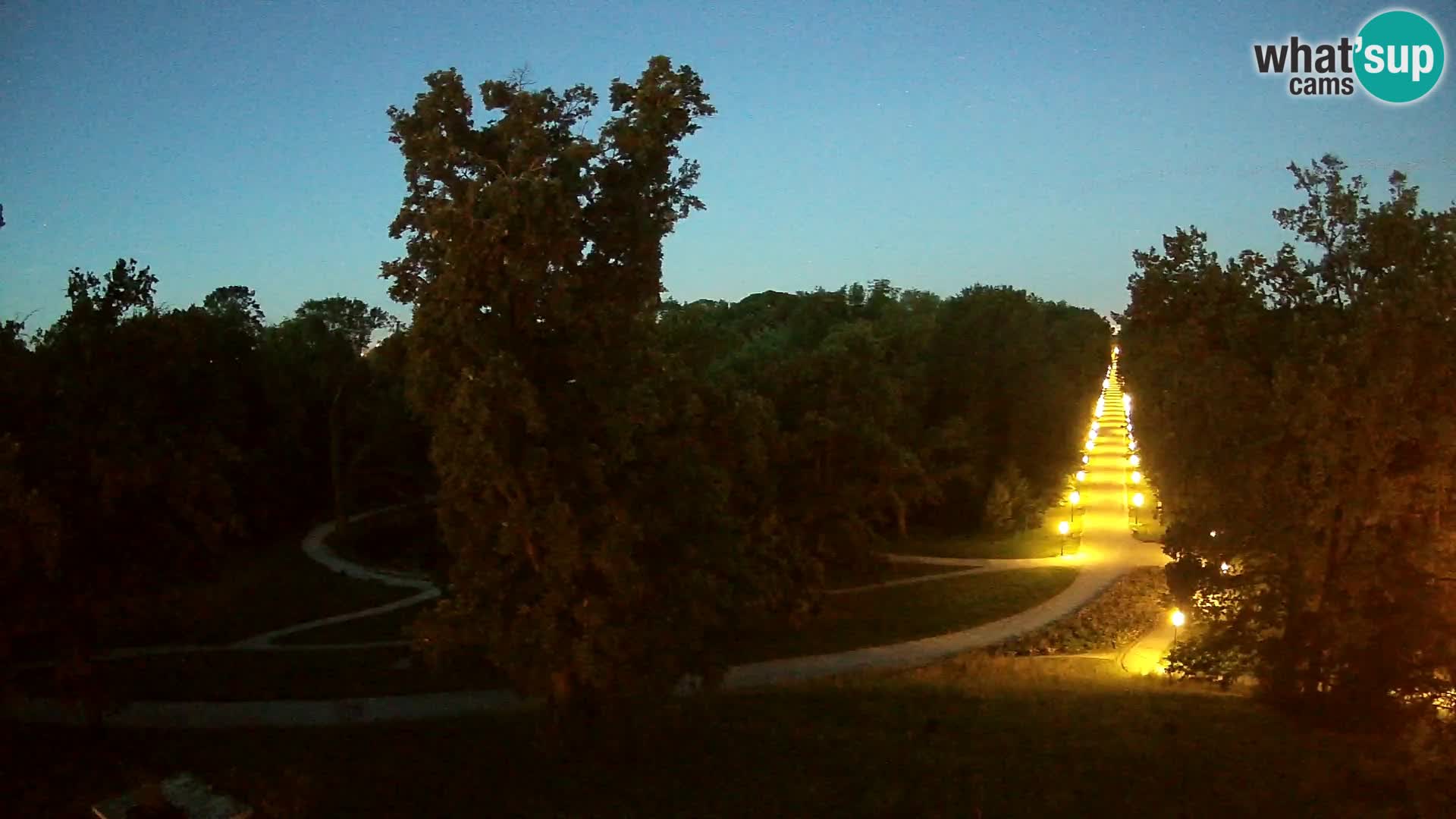 Webcam parko Maksimir – Zagabria
