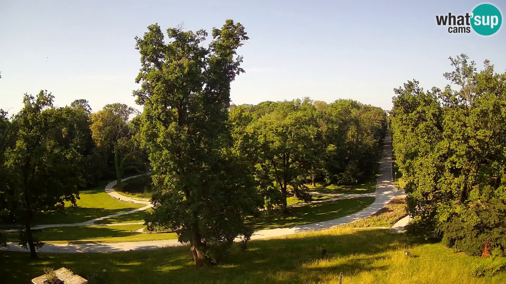Webcam parko Maksimir – Zagabria