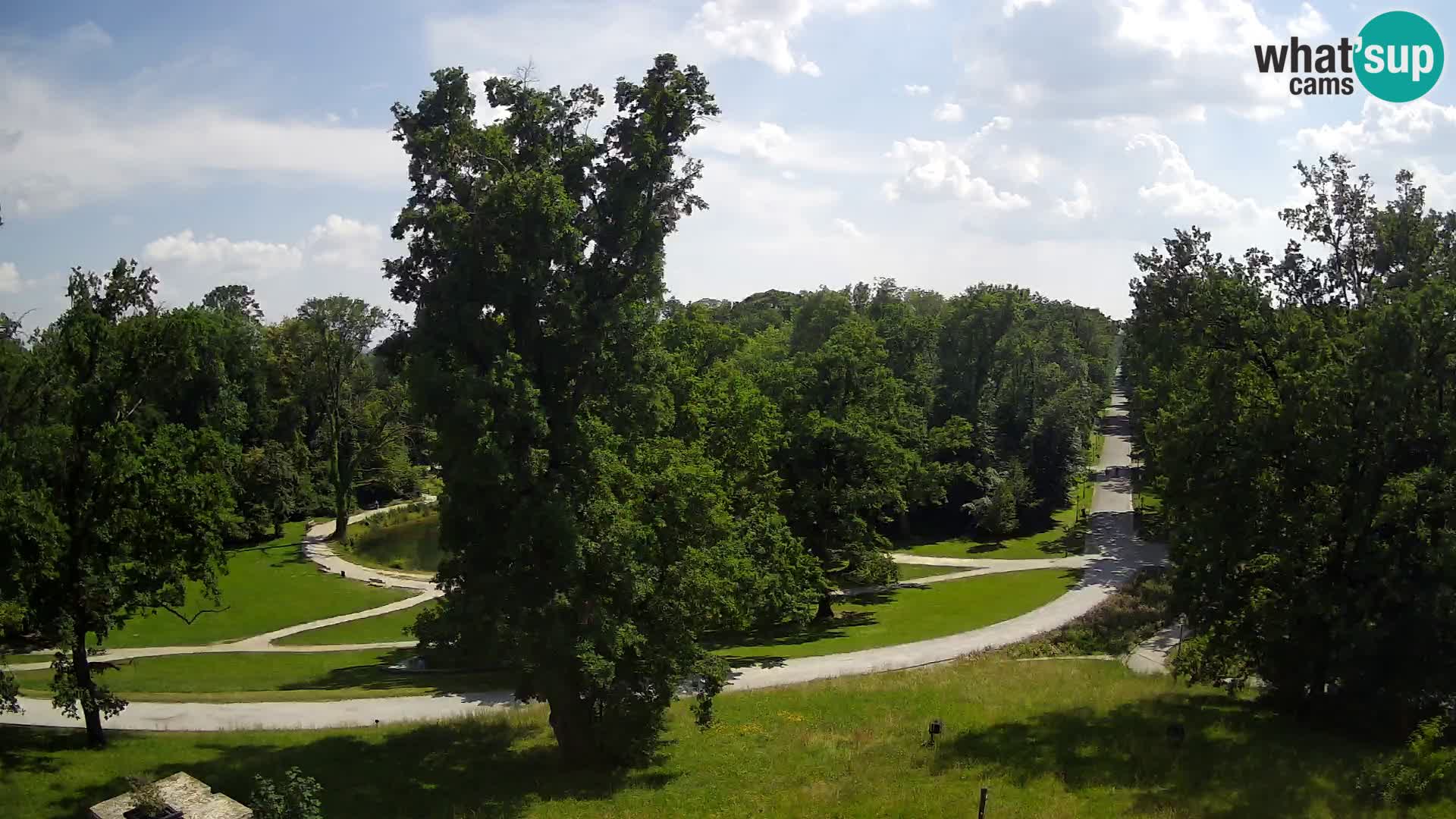 Webcam parko Maksimir – Zagabria