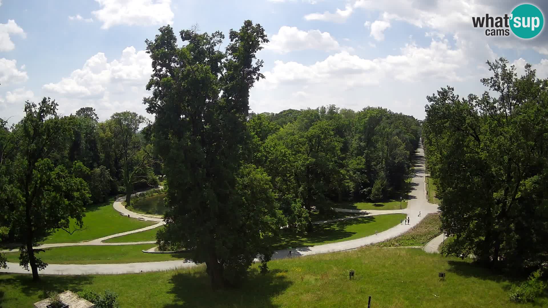Webcam parko Maksimir – Zagabria