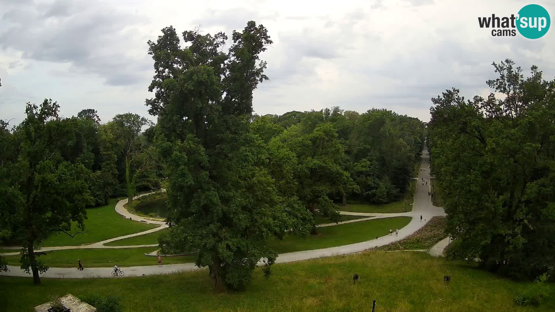 Webcam parko Maksimir – Zagabria