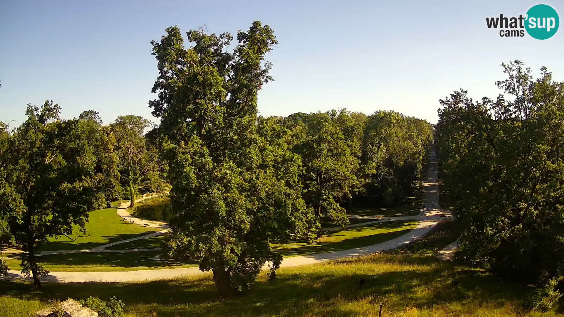 Webcam parko Maksimir – Zagabria