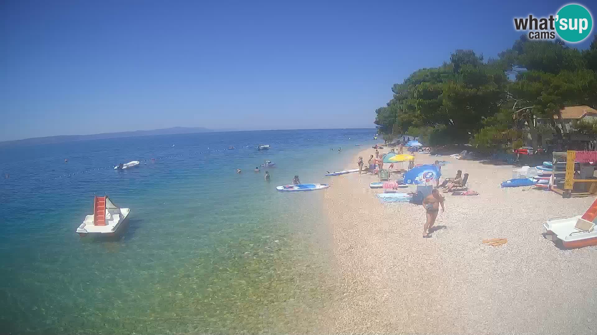 Živogošče webcam – Mala Duba