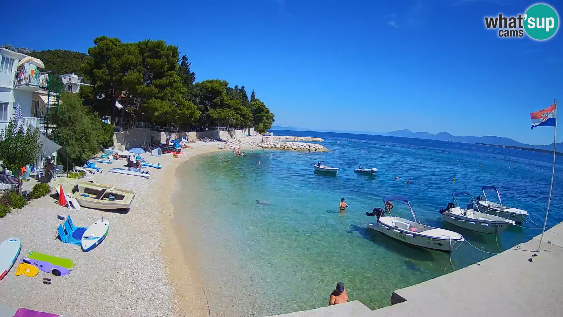Živogošče webcam – Mala Duba