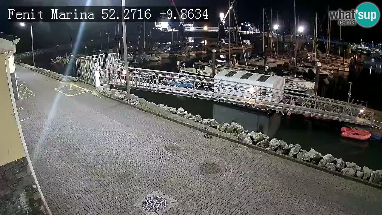 Fenit Marina live webcam