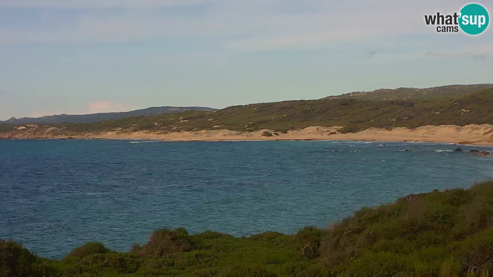 Spiaggia Naracu Nieddu Live webcam – Aglientu – Sardegna
