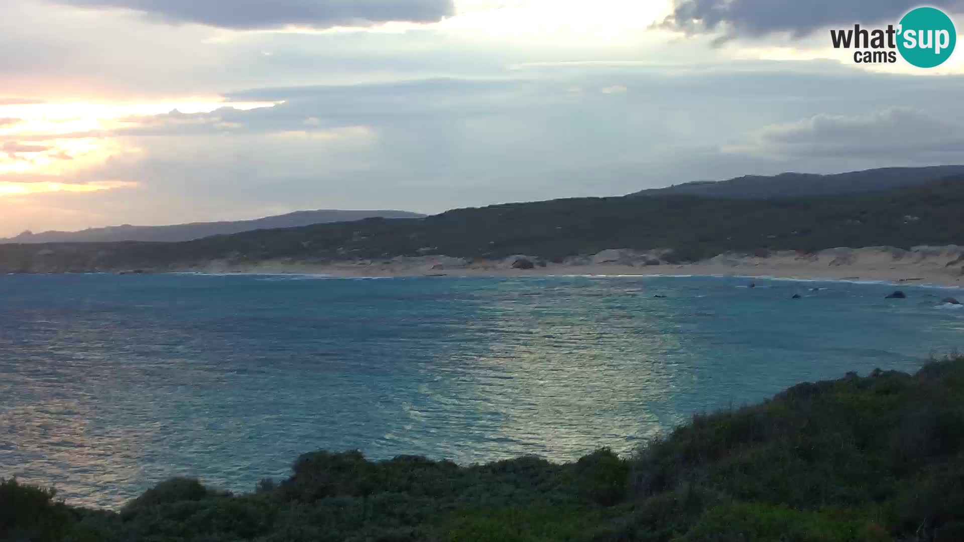 Spiaggia Naracu Nieddu Live webcam – Aglientu – Sardegna