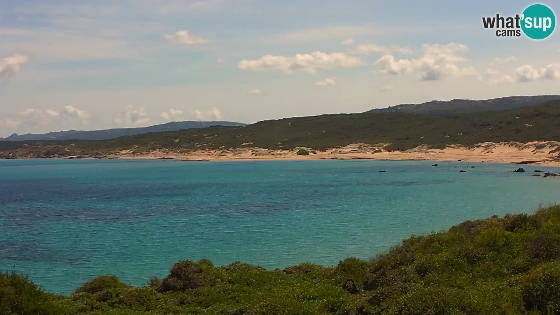 Webcam en vivo de Naracu Nieddu Beach – Aglientu – Cerdeña