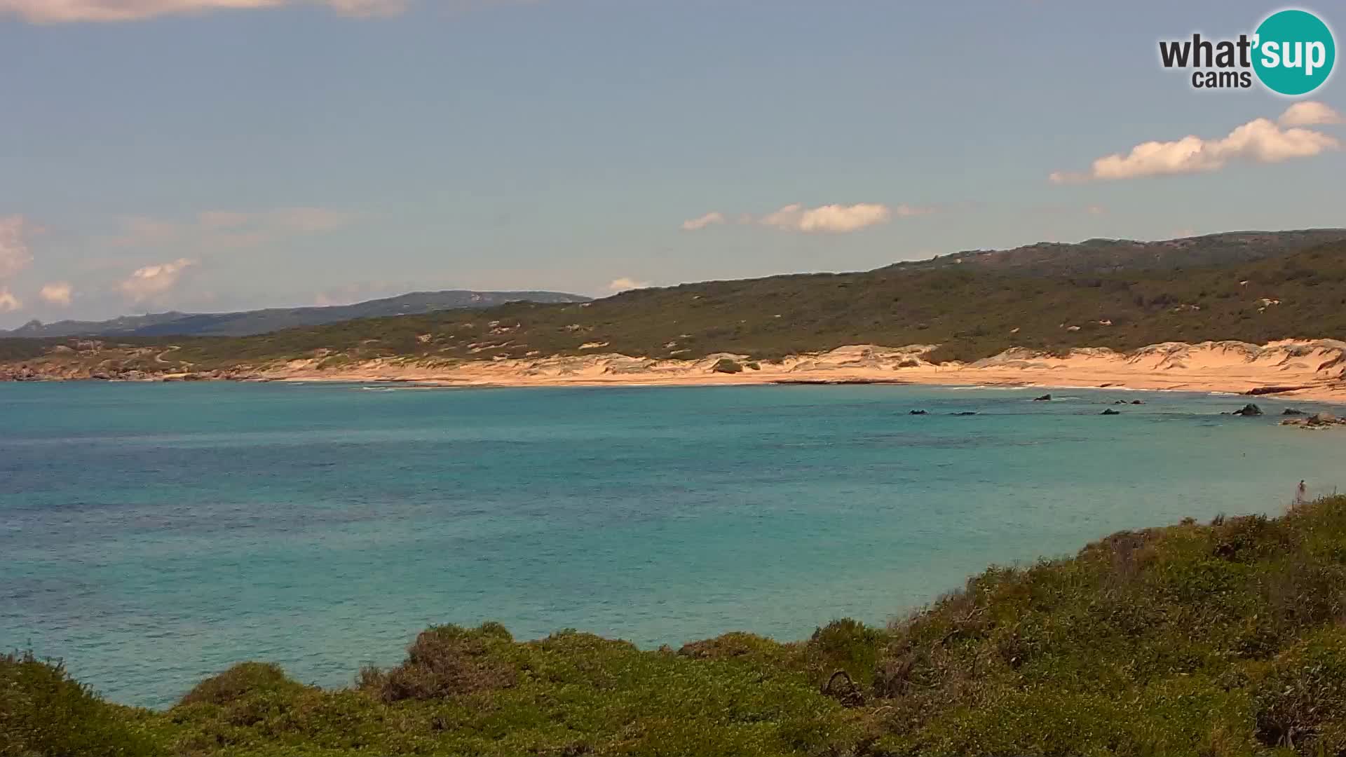 Webcam en direct de Naracu Nieddu Beach – Aglientu – Sardaigne