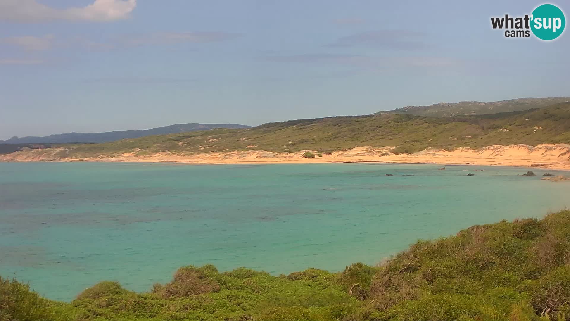 Naracu Nieddu Strand Live Webcam – Aglientu – Sardinien