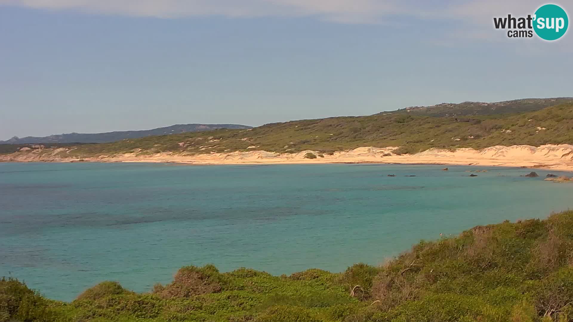 Webcam en vivo de Naracu Nieddu Beach – Aglientu – Cerdeña