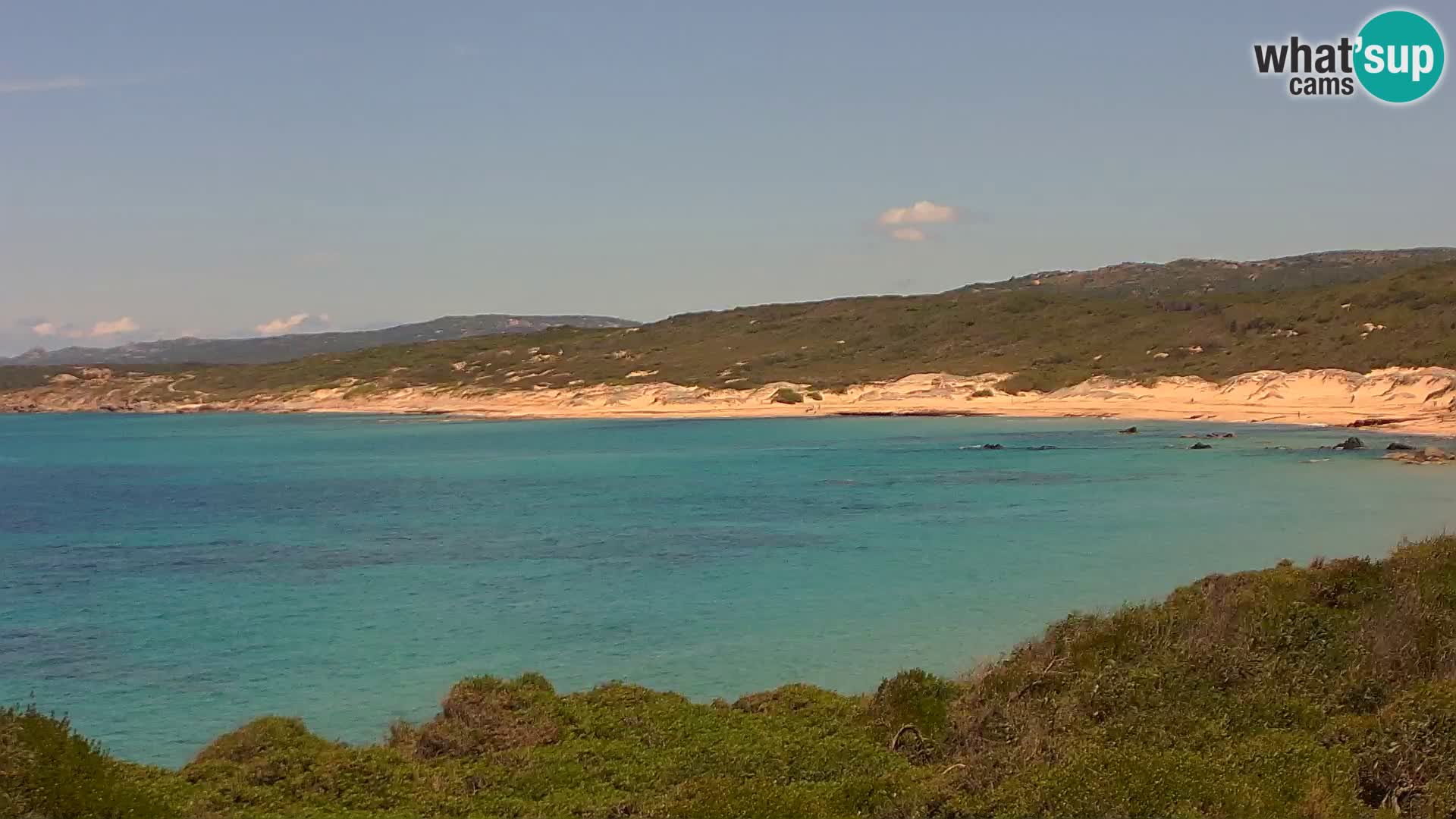 Naracu Nieddu Strand Live Webcam – Aglientu – Sardinien