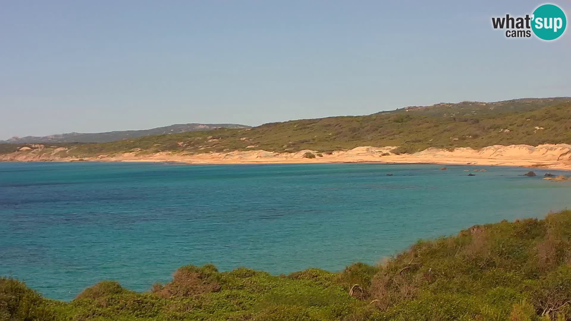 Naracu Nieddu Beach Live webcam – Aglientu – Sardinia