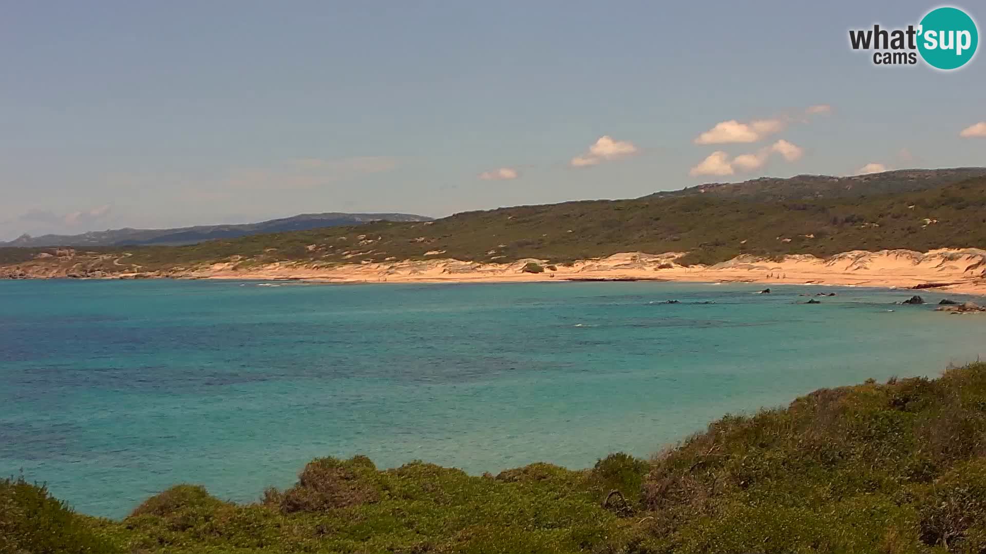 Naracu Nieddu Strand Live Webcam – Aglientu – Sardinien