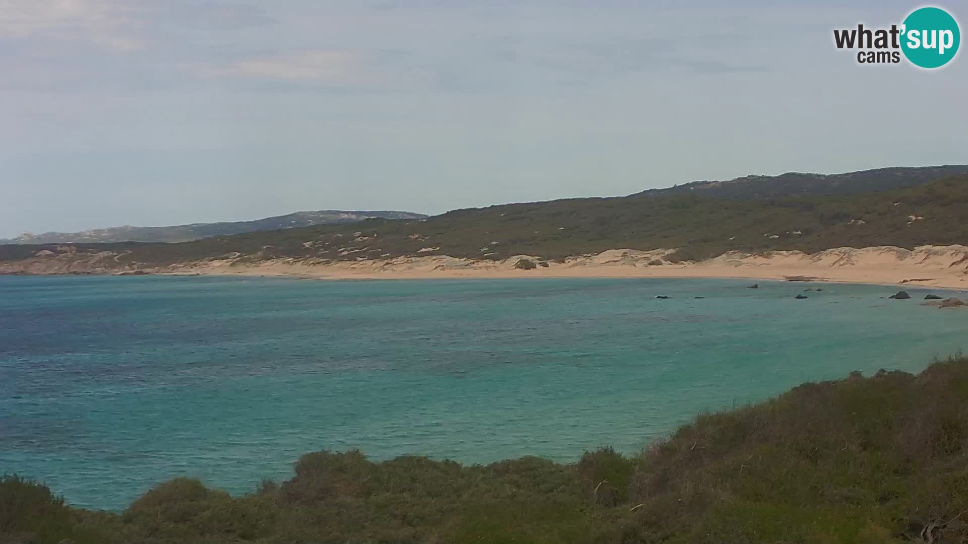 Naracu Nieddu Beach Live webcam – Aglientu – Sardinia