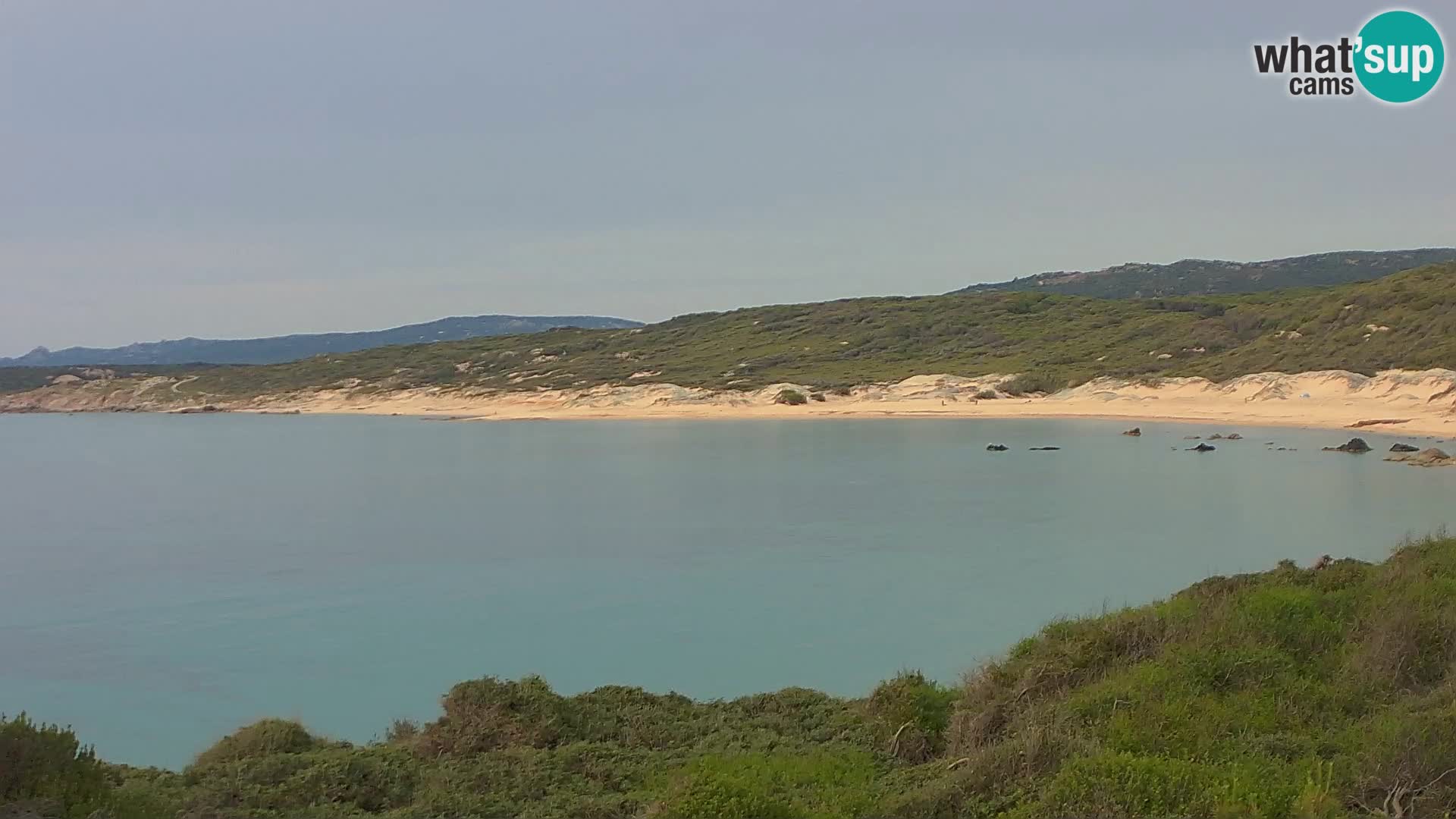 Spiaggia Naracu Nieddu Live webcam – Aglientu – Sardegna