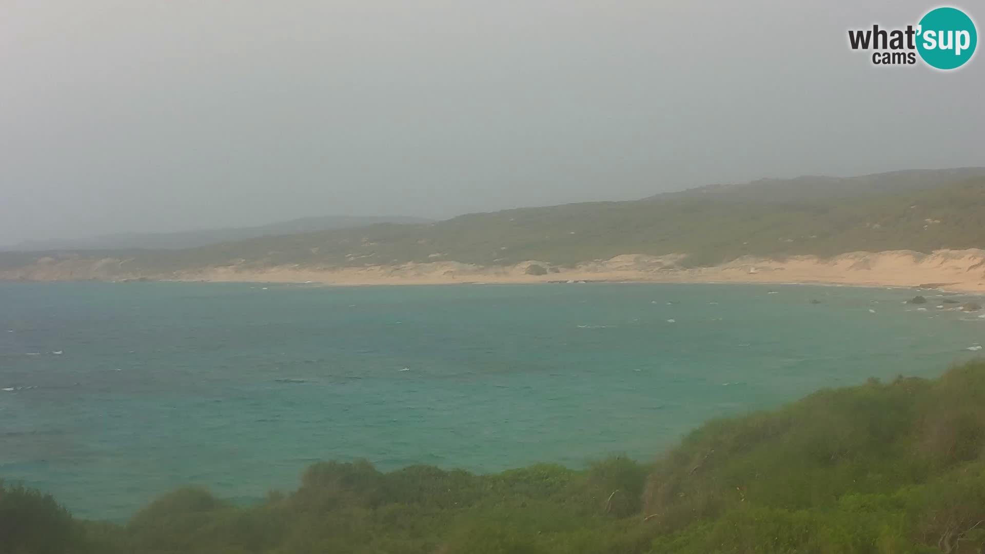 Webcam en direct de Naracu Nieddu Beach – Aglientu – Sardaigne