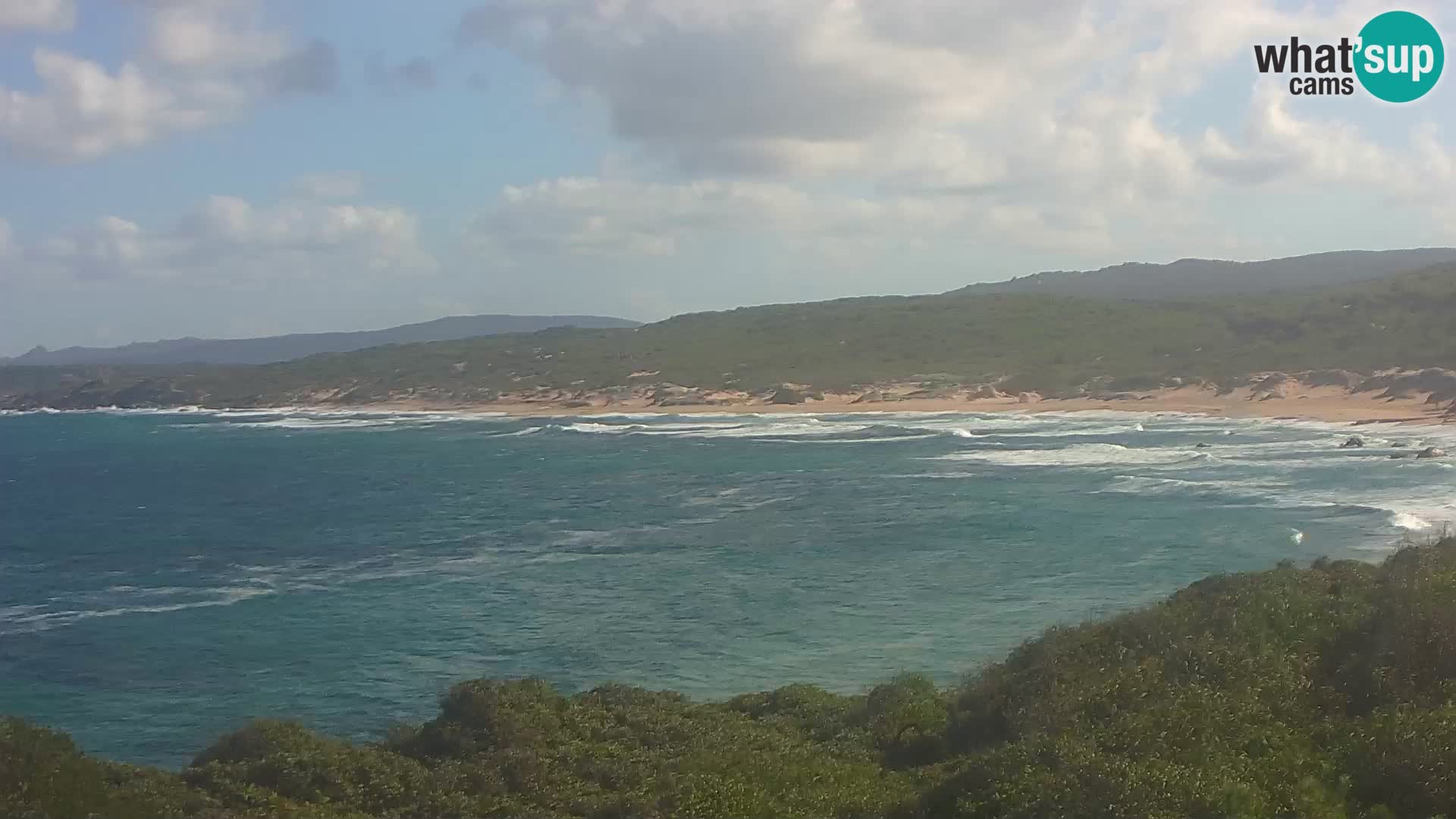 Webcam en direct de Naracu Nieddu Beach – Aglientu – Sardaigne