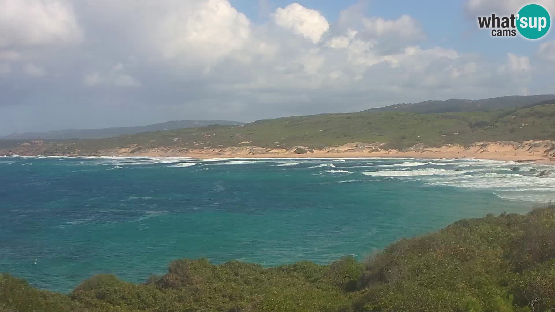 Spiaggia Naracu Nieddu Live webcam – Aglientu – Sardegna