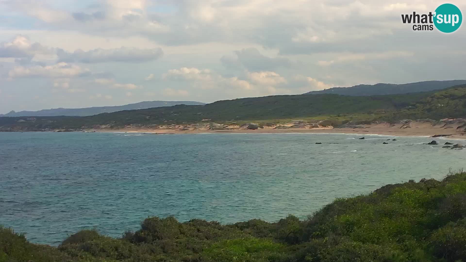 Spiaggia Naracu Nieddu Live webcam – Aglientu – Sardegna