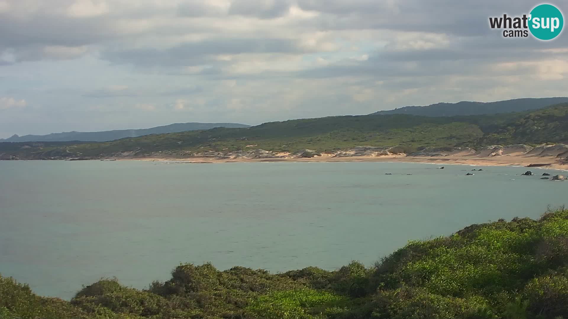 Webcam en vivo de Naracu Nieddu Beach – Aglientu – Cerdeña