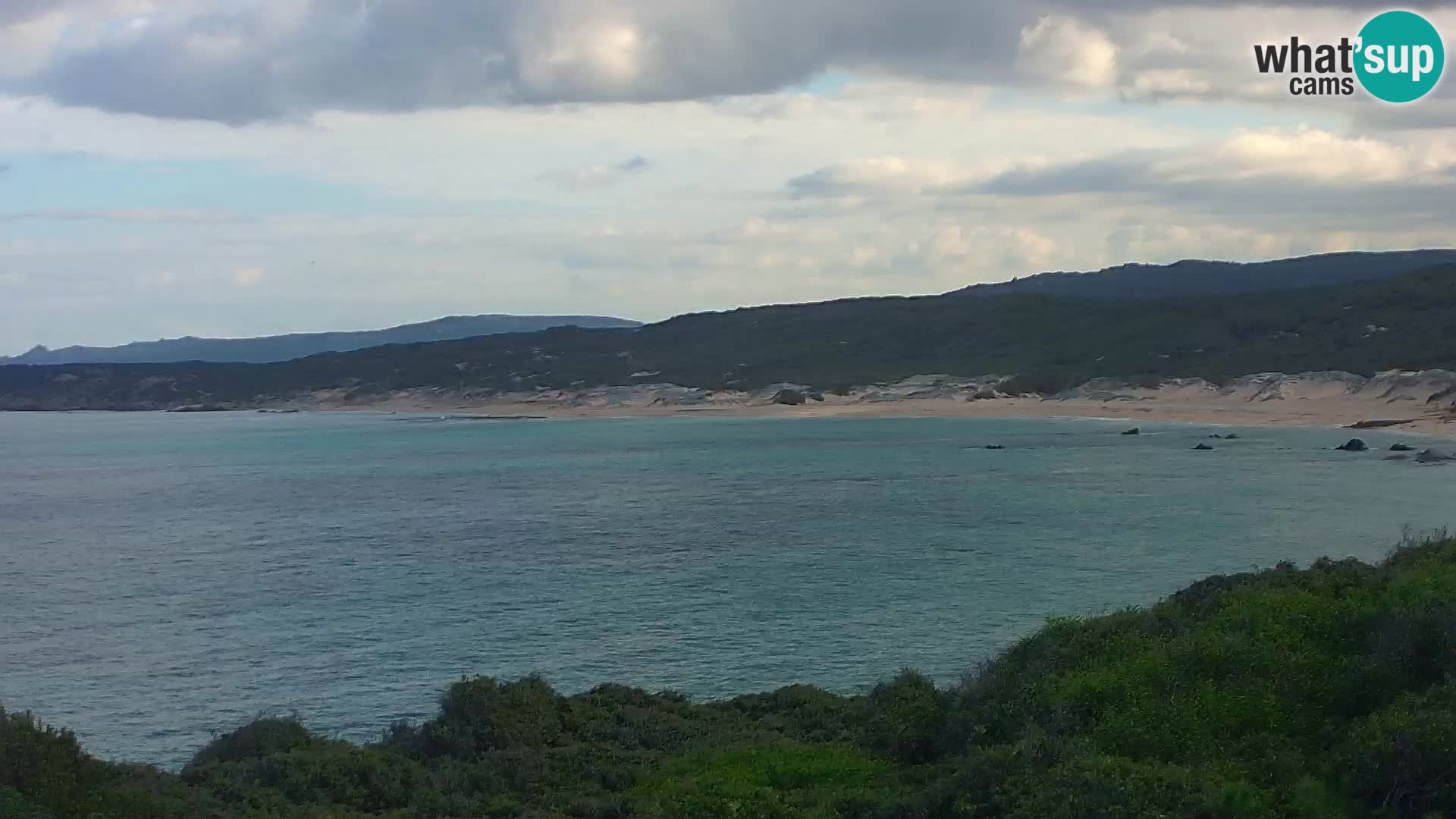 Spiaggia Naracu Nieddu Live webcam – Aglientu – Sardegna