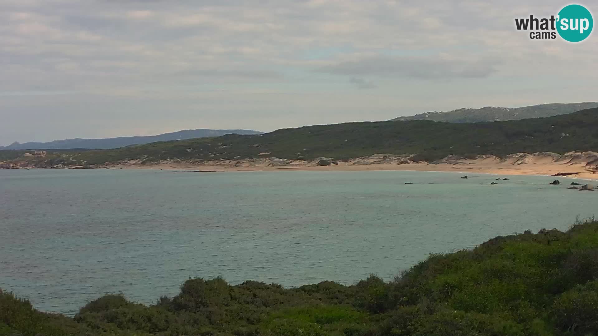 Spiaggia Naracu Nieddu Live webcam – Aglientu – Sardegna