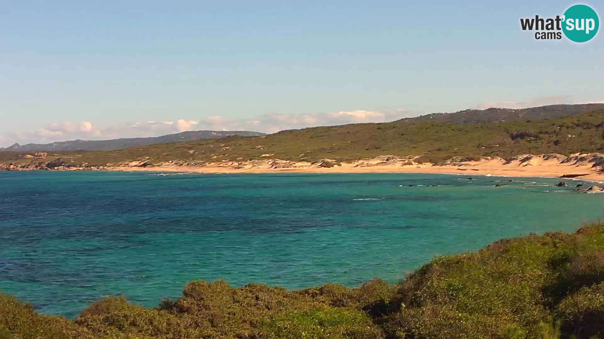 Webcam en vivo de Naracu Nieddu Beach – Aglientu – Cerdeña