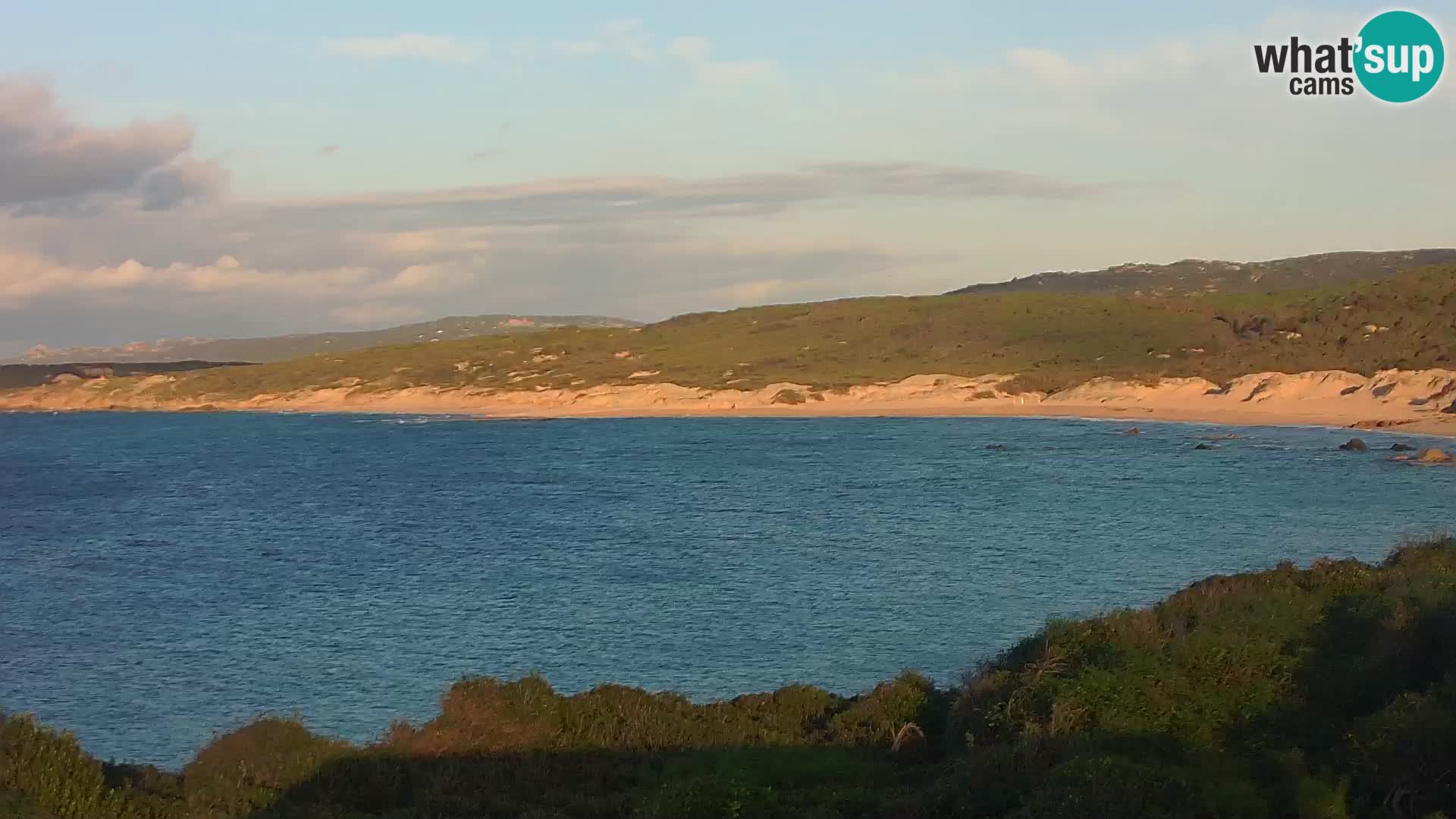 Naracu Nieddu Beach Live webcam – Aglientu – Sardinia