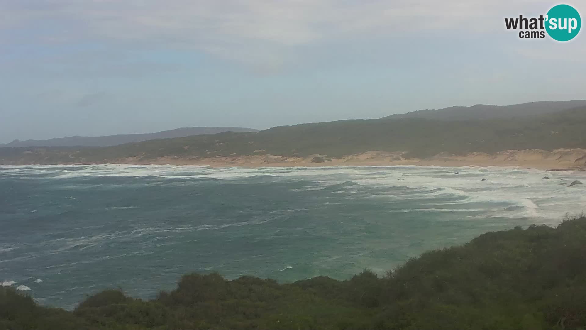 Spiaggia Naracu Nieddu Live webcam – Aglientu – Sardegna