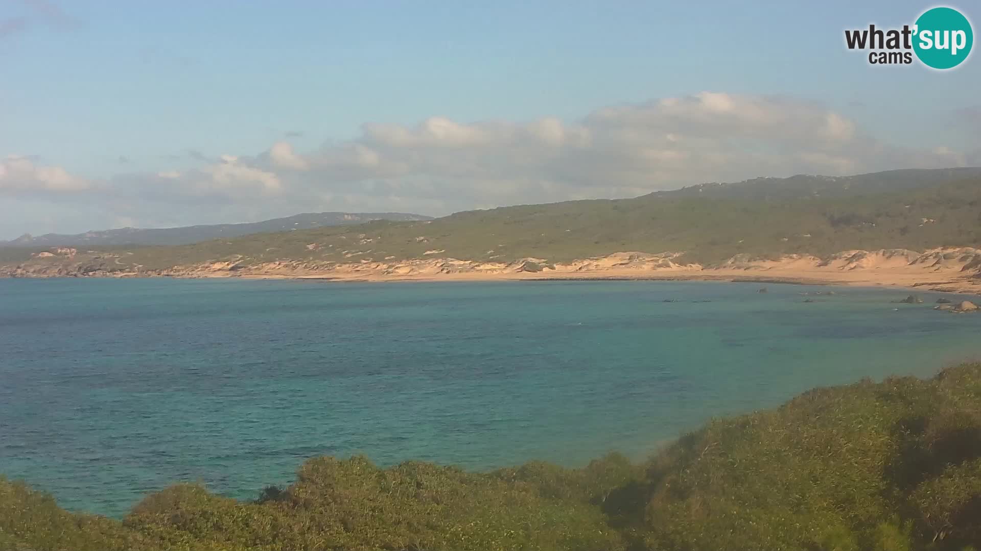 Spiaggia Naracu Nieddu Live webcam – Aglientu – Sardegna