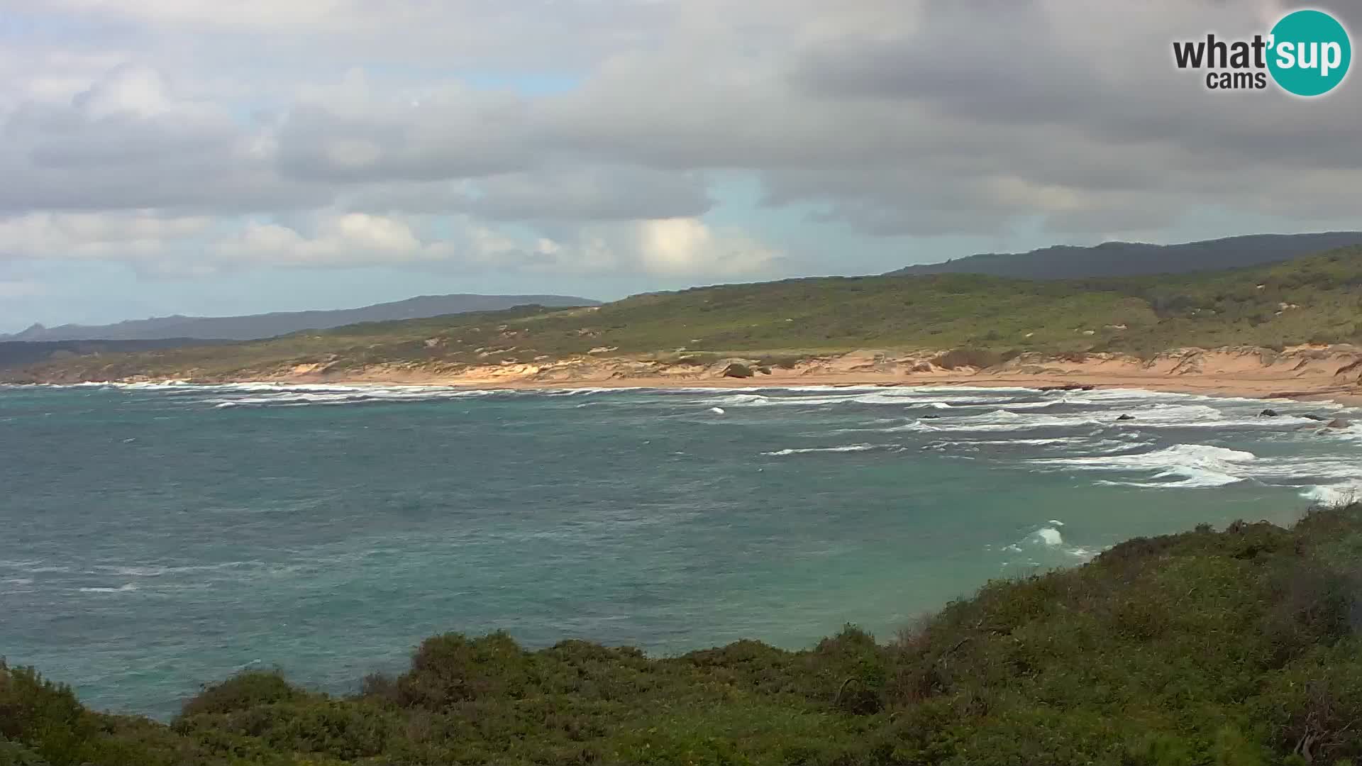 Webcam en vivo de Naracu Nieddu Beach – Aglientu – Cerdeña