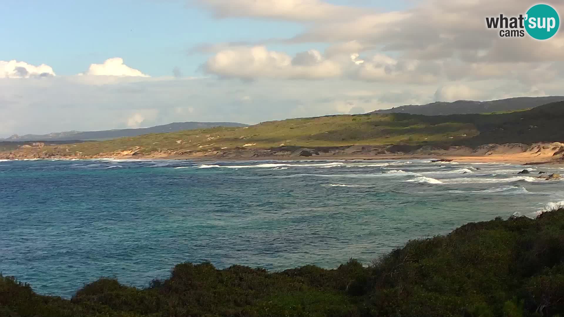 Spiaggia Naracu Nieddu Live webcam – Aglientu – Sardegna