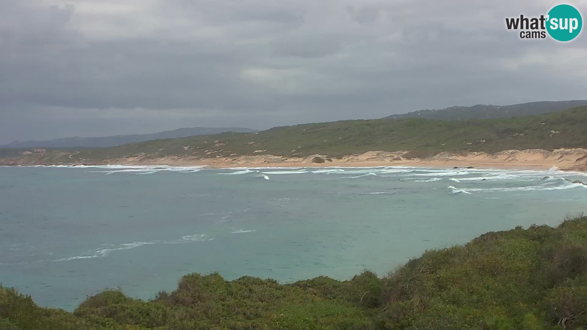 Spiaggia Naracu Nieddu Live webcam – Aglientu – Sardegna