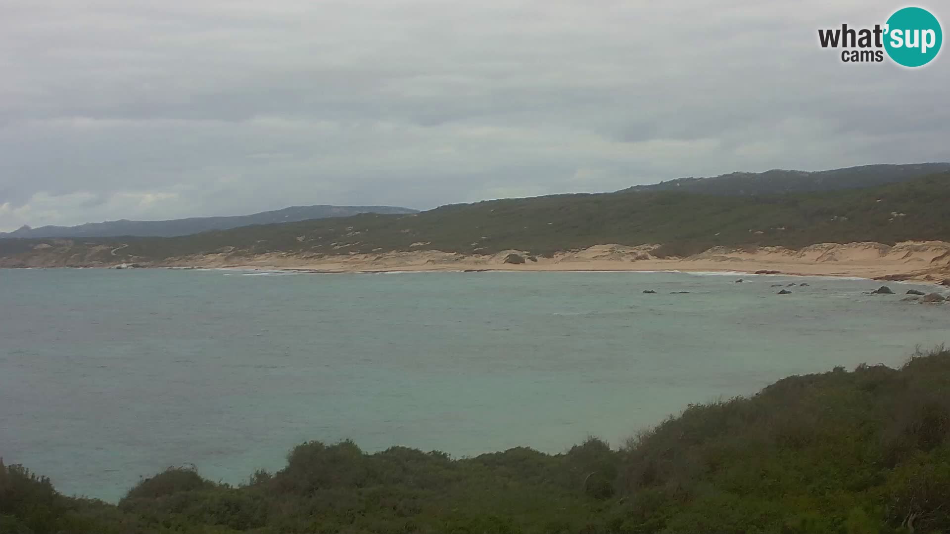 Naracu Nieddu Strand Live Webcam – Aglientu – Sardinien