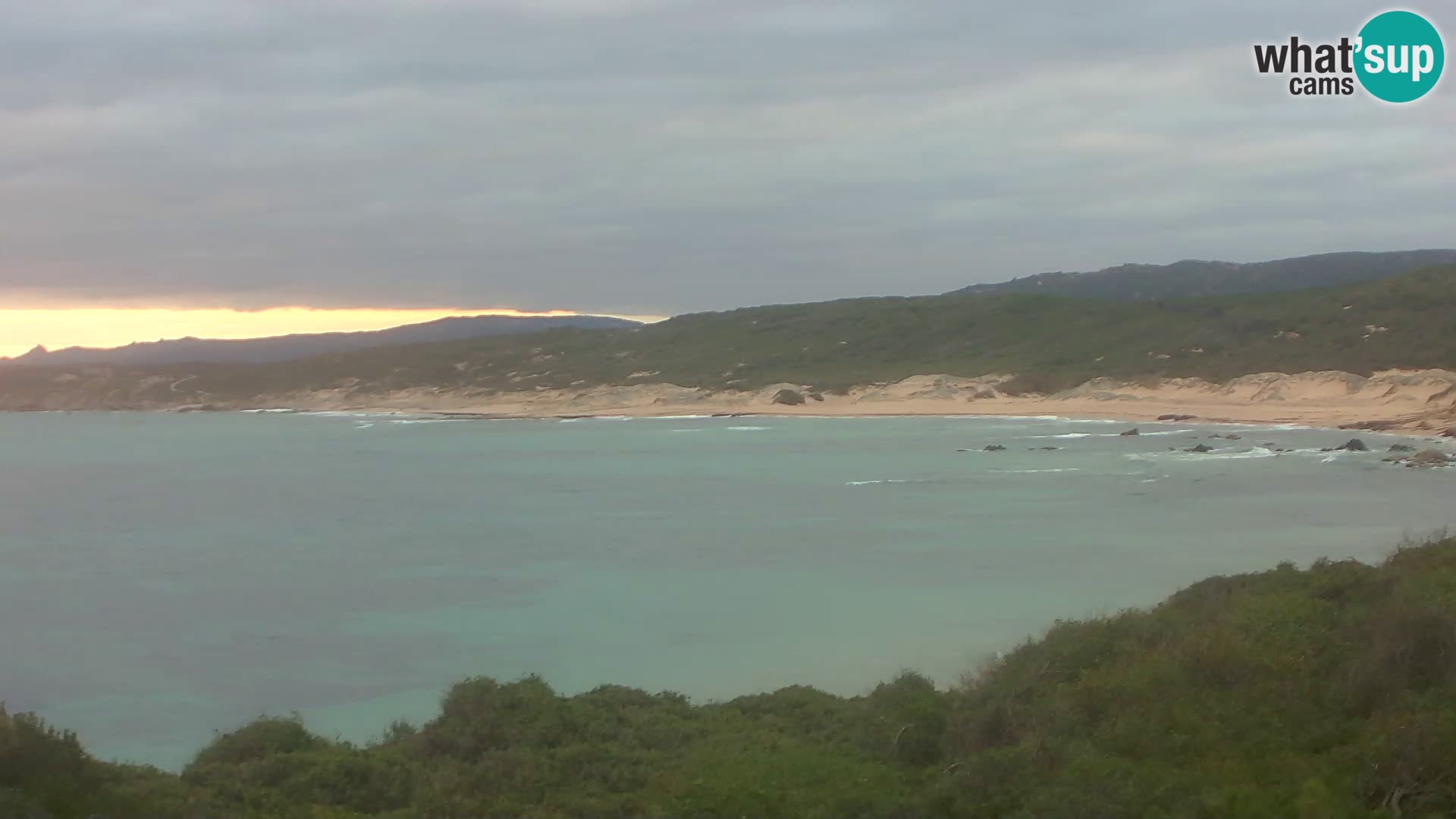 Spiaggia Naracu Nieddu Live webcam – Aglientu – Sardegna