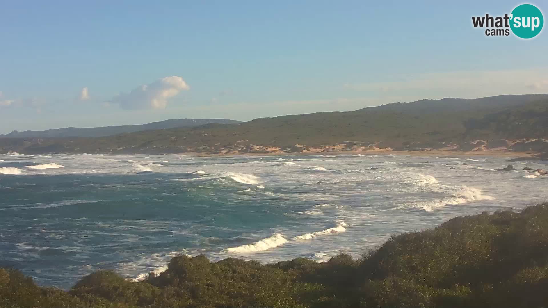 Webcam en direct de Naracu Nieddu Beach – Aglientu – Sardaigne