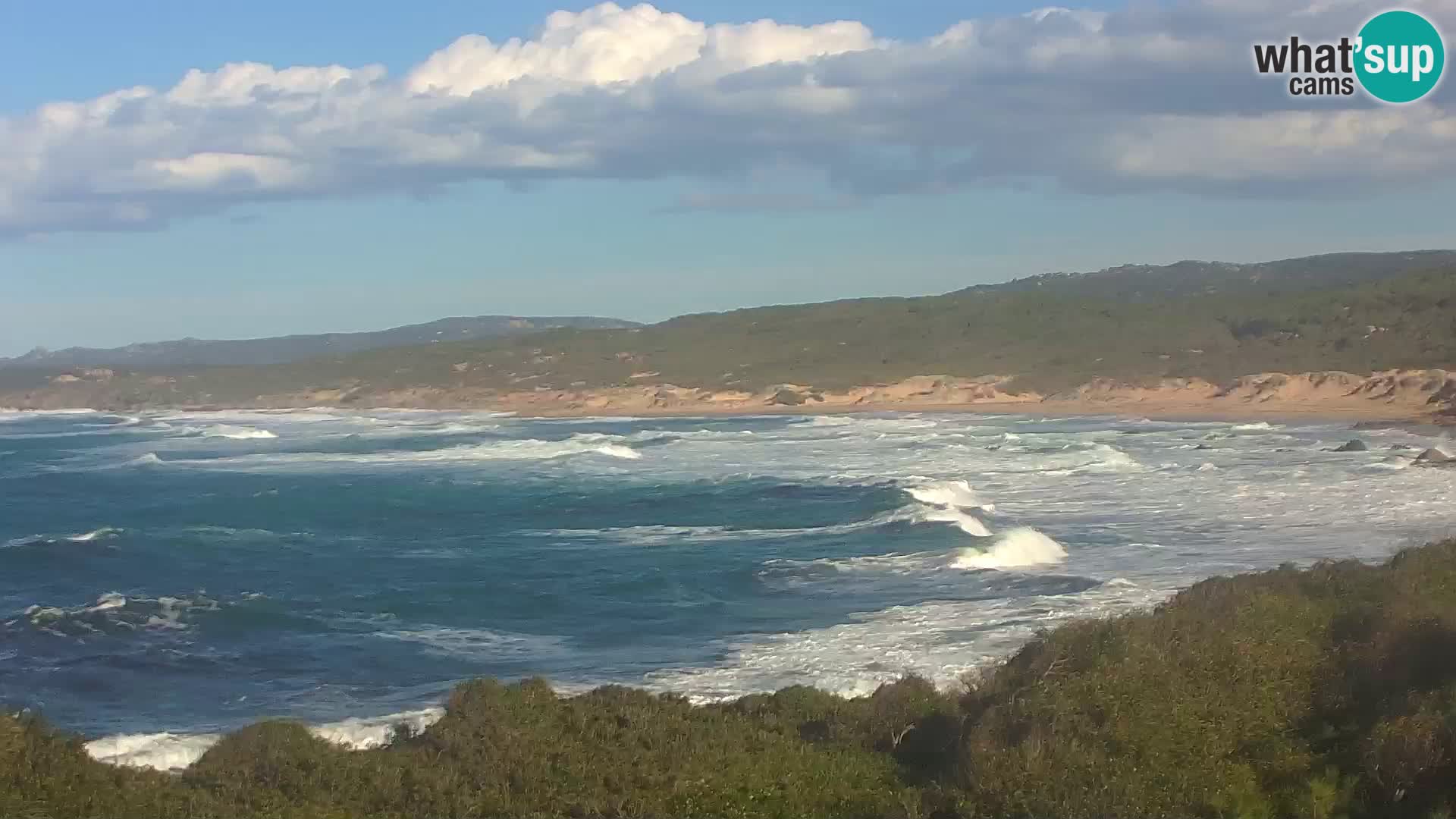 Webcam en direct de Naracu Nieddu Beach – Aglientu – Sardaigne