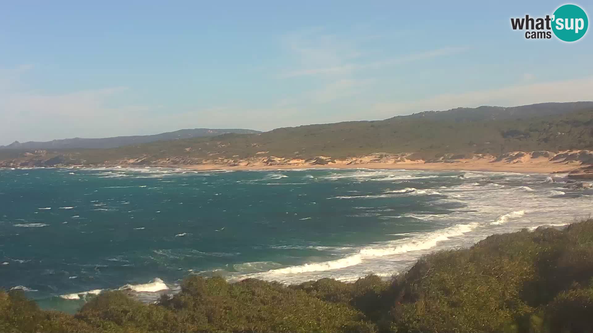 Spiaggia Naracu Nieddu Live webcam – Aglientu – Sardegna