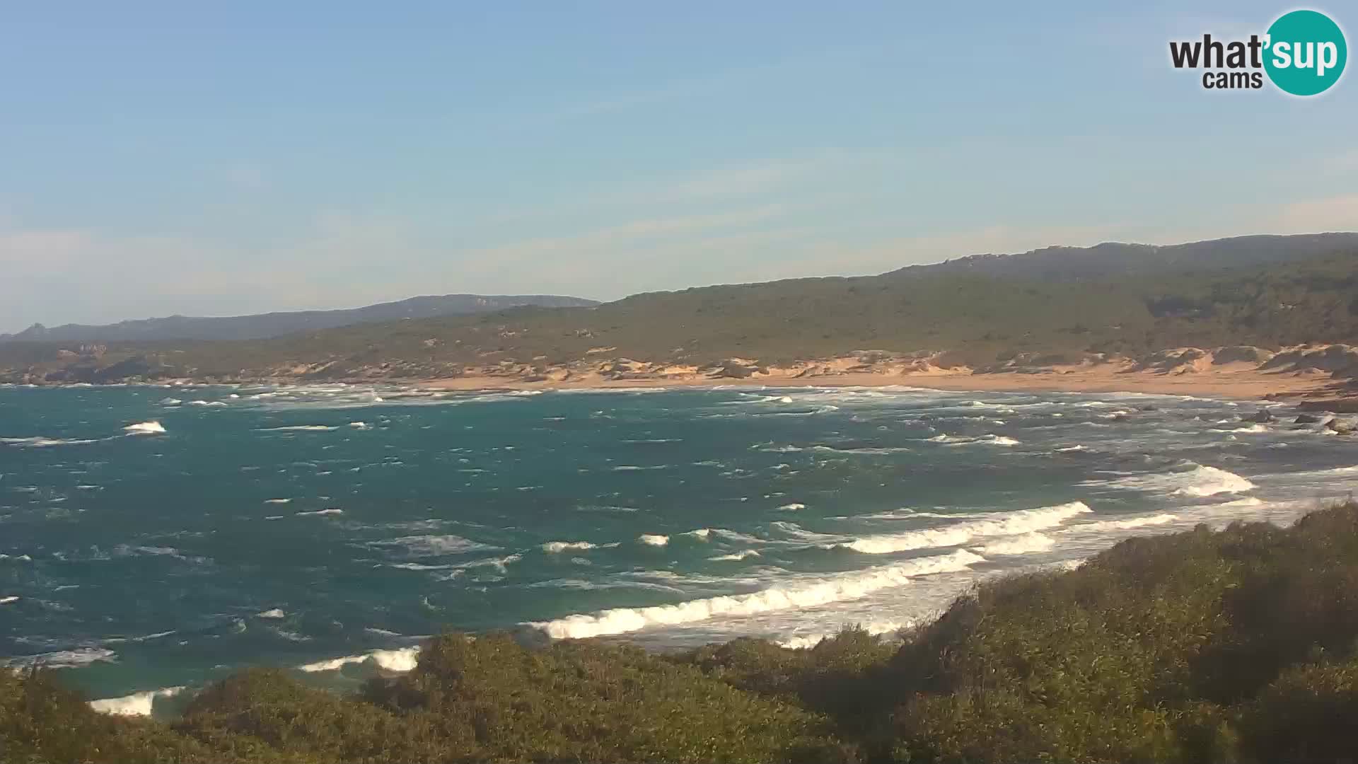 Webcam en direct de Naracu Nieddu Beach – Aglientu – Sardaigne