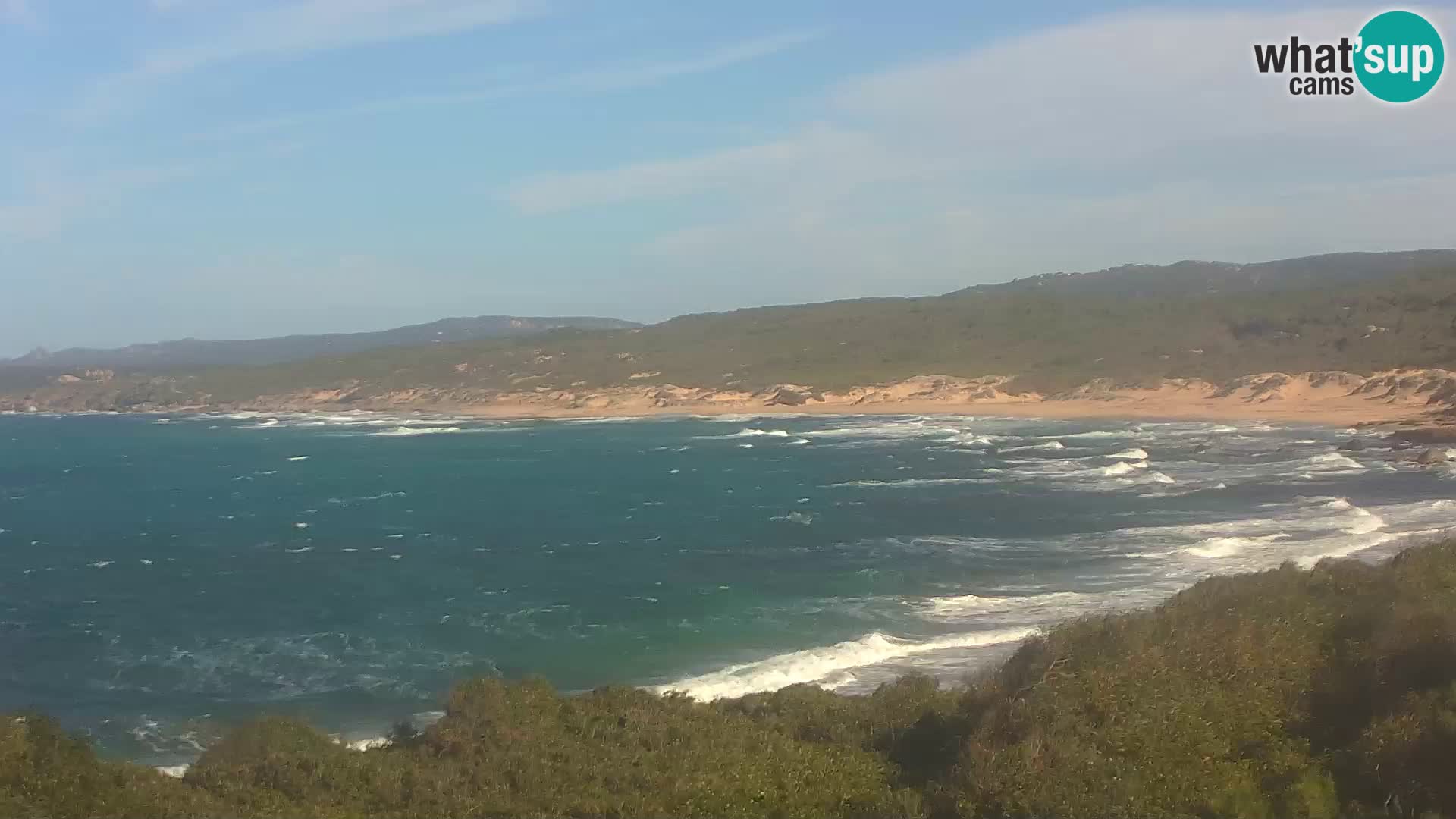 Spiaggia Naracu Nieddu Live webcam – Aglientu – Sardegna