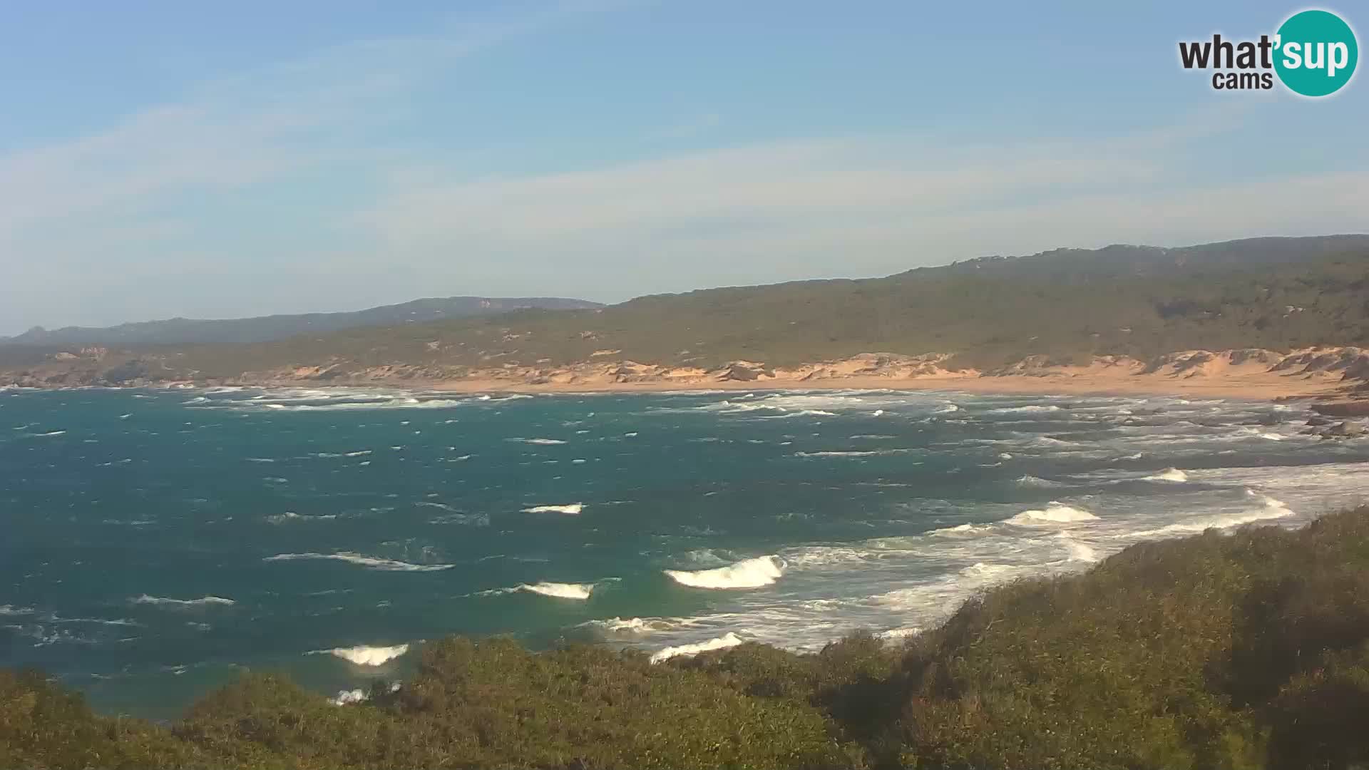 Spiaggia Naracu Nieddu Live webcam – Aglientu – Sardegna