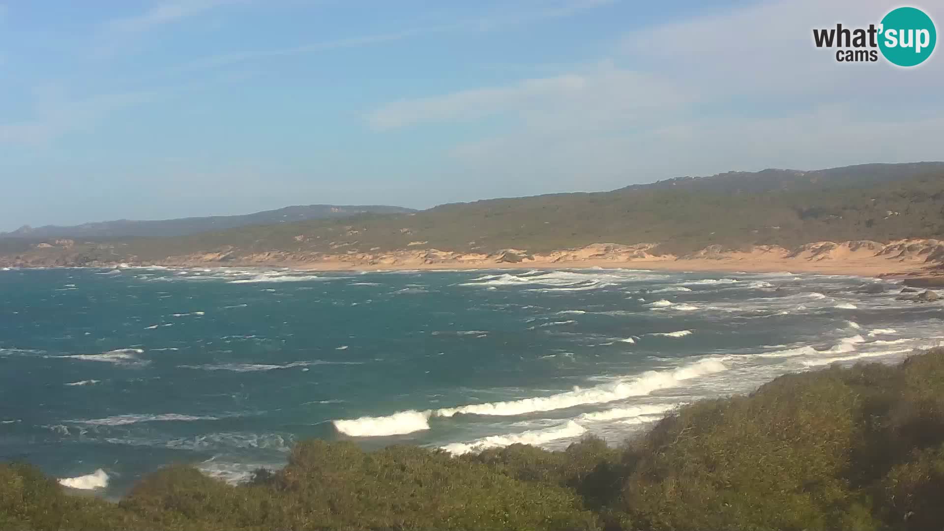 Spiaggia Naracu Nieddu Live webcam – Aglientu – Sardegna