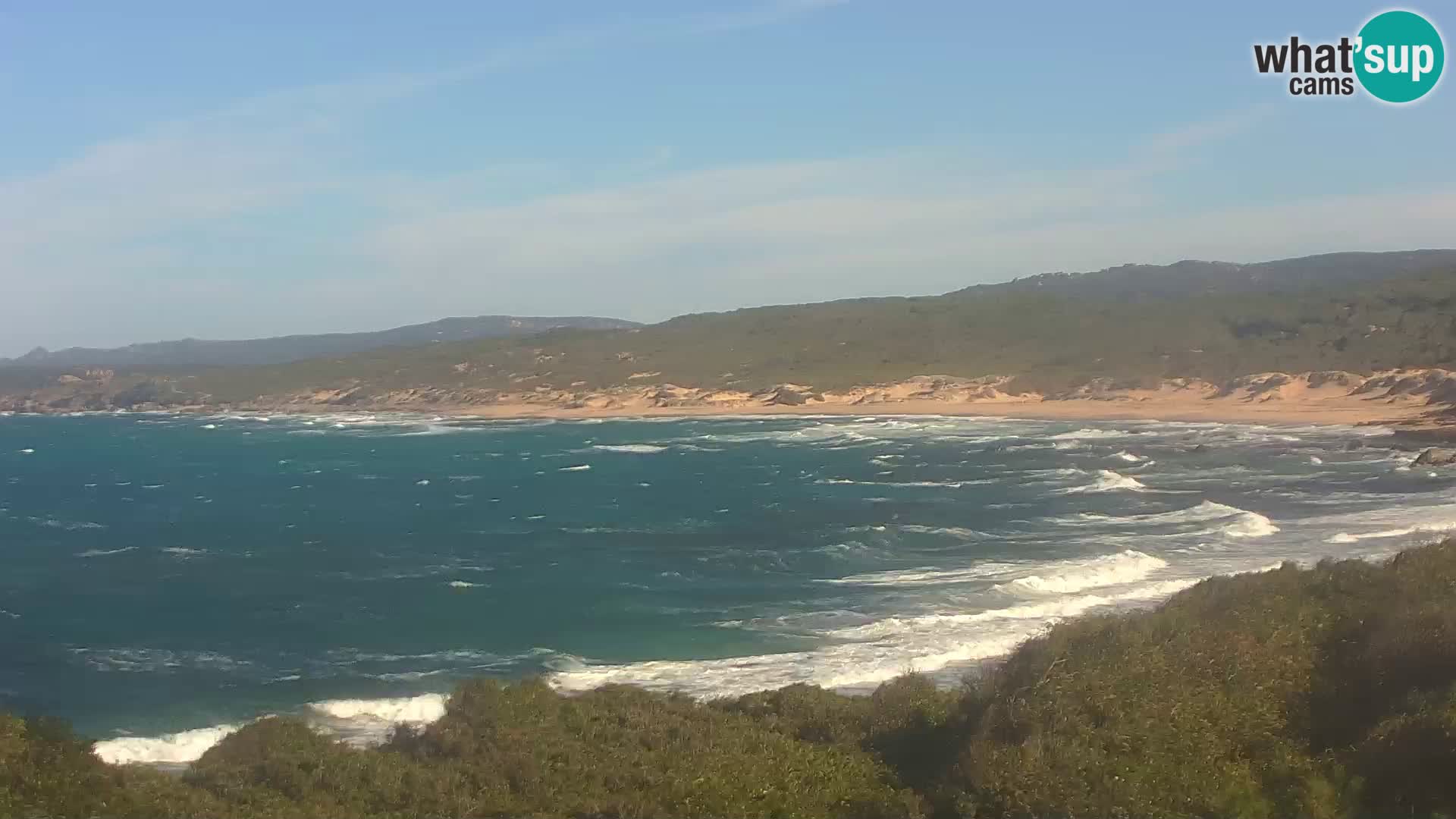 Spiaggia Naracu Nieddu Live webcam – Aglientu – Sardegna