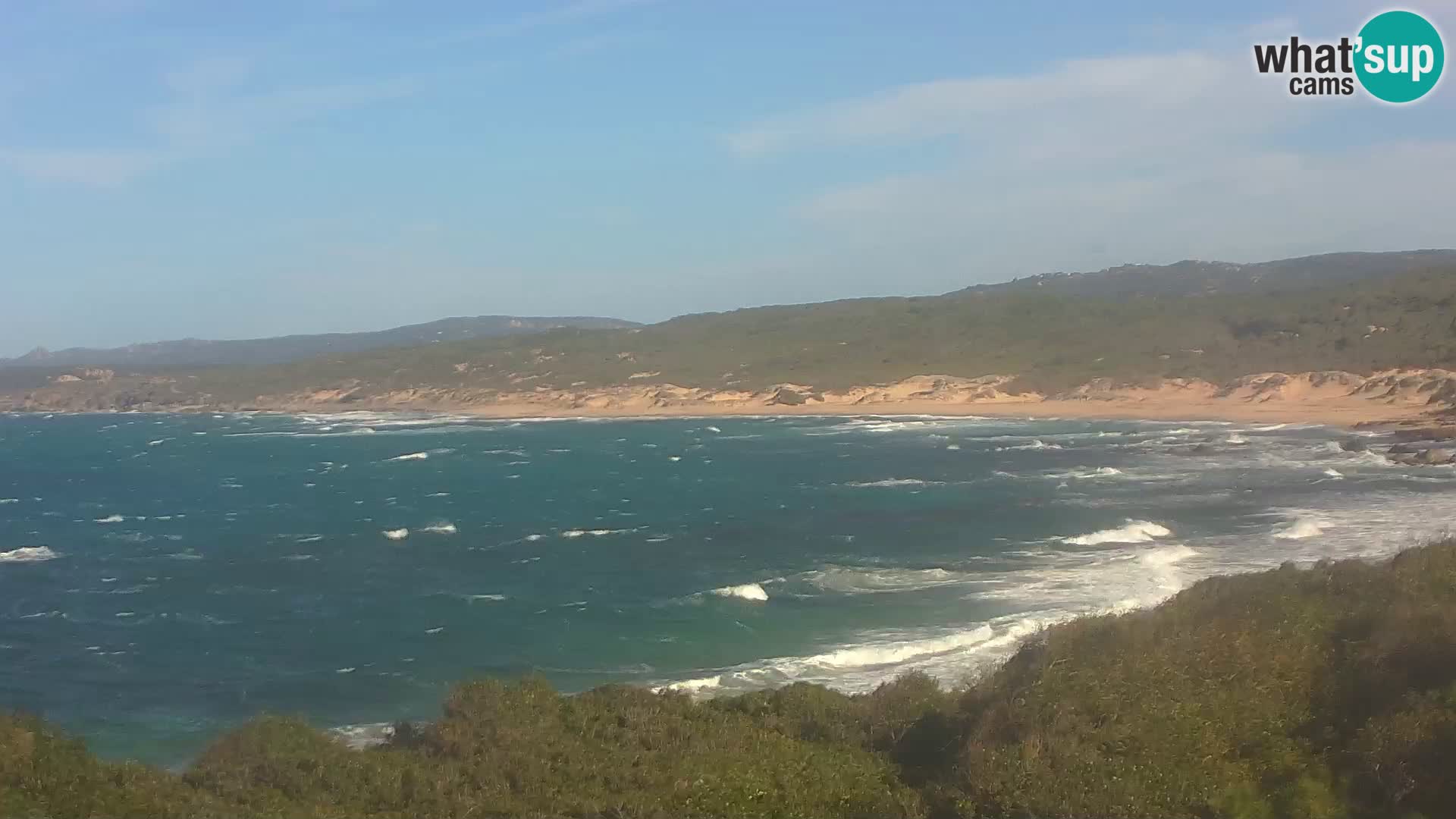 Spiaggia Naracu Nieddu Live webcam – Aglientu – Sardegna